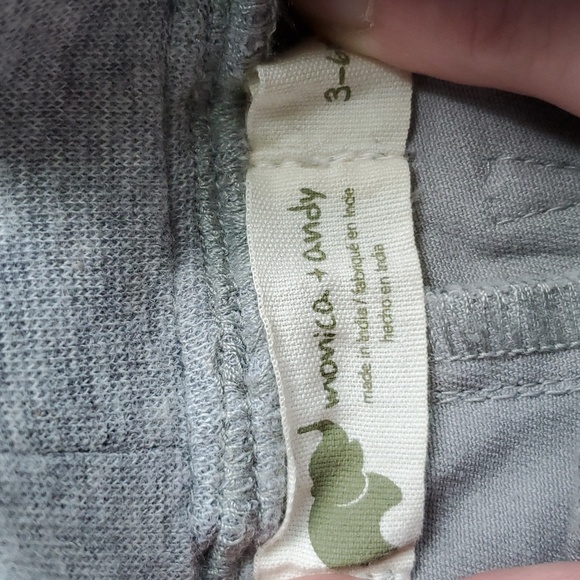 Knit chino pant gray size 3-6 months - Picture 3 of 3